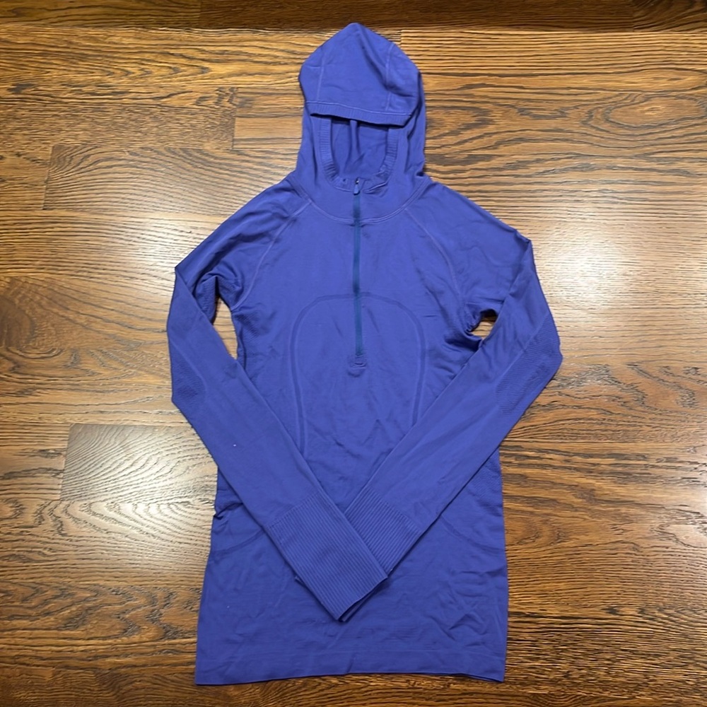 Purple-ish Blue Lululemon Hoodie Zip Up